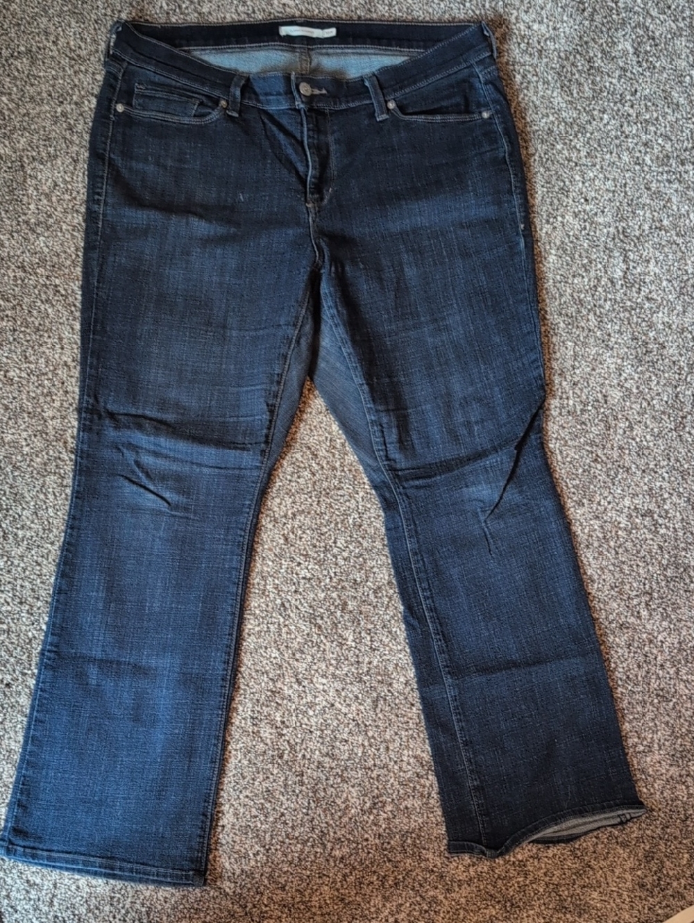Levis Boitcut Dark Jeans